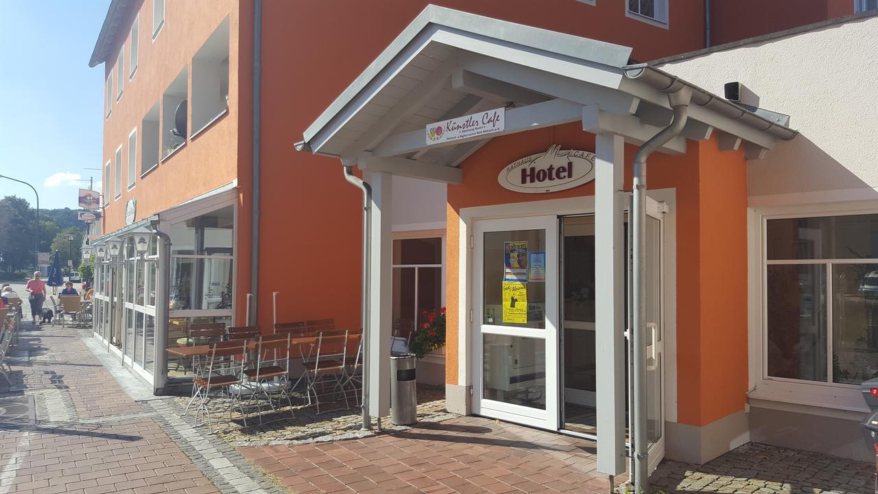 Hotel-Cafe Rathaus Bad Abbach Eksteriør billede